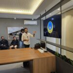 Hoje reunimos os colaboradores da Delfinance e da del.tech